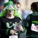 A participant walks around the finish line of the Shamrocks and Shenanigans 5K on Sunday, March 10. Daniel Brenner I AnnArbor.com